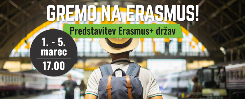 Gremo na Erasmus!