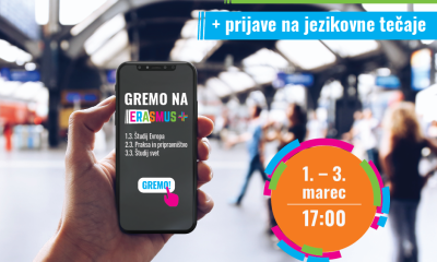 Gremo na Erasmus!