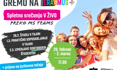 Gremo na Erasmus!