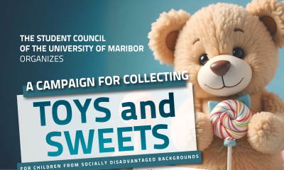 COLLECTING TOYS AND SWEETS FOR CHILDREN