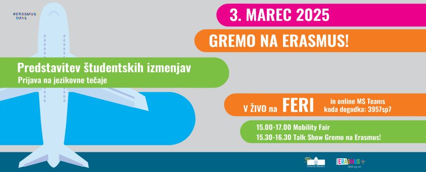 Gremo na Erasmus!